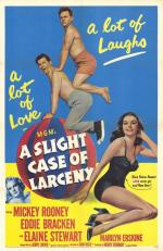 Постер A Slight Case of Larceny: 492x755 / 76 Кб