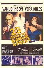 Постер Двадцать три шага по Бейкер Стрит: 494x755 / 87 Кб