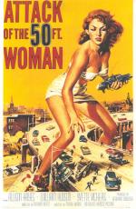 Постер Атака 50-футовой женщины: 979x1500 / 245 Кб