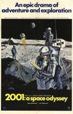 Постер 2001 год: Космическая одиссея: 488x755 / 88 Кб