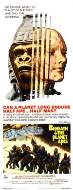 Постер Планета обезьян 2: Под планетой обезьян: 582x1500 / 181 Кб
