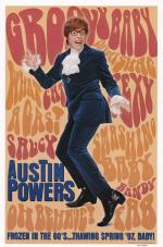 Постер Остин Пауэрс: Человек-загадка международного масштаба: 499x755 / 76 Кб