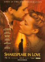 Постер Влюбленный Шекспир: 439x602 / 58 Кб