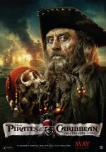 Постер Пираты Карибского моря: На странных берегах: 1048x1500 / 342 Кб