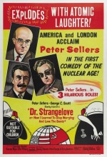 Постер Доктор Стрейнджлав, или Как я научился не волноваться и полюбил атомную бомбу: 750x1099 / 225.86 Кб