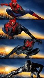 Постер Человек-паук 3: Враг в отражении: 612x1080 / 124.98 Кб