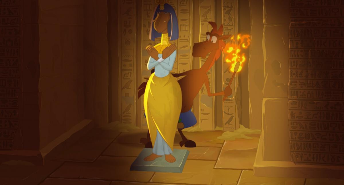 Фото - Три богатыря и принцесса Египта: 1200x647 / 50.83 Кб