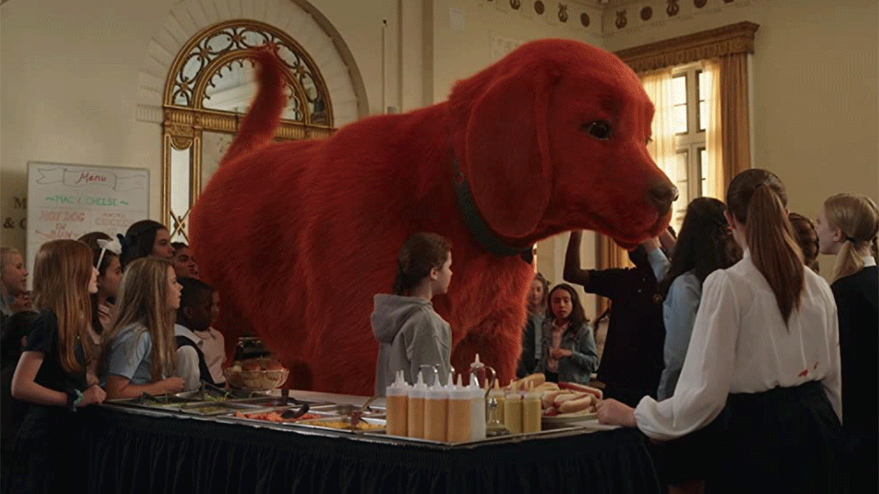 Фото - Большой красный пес Клиффорд: 1280x720 / 473.65 Кб