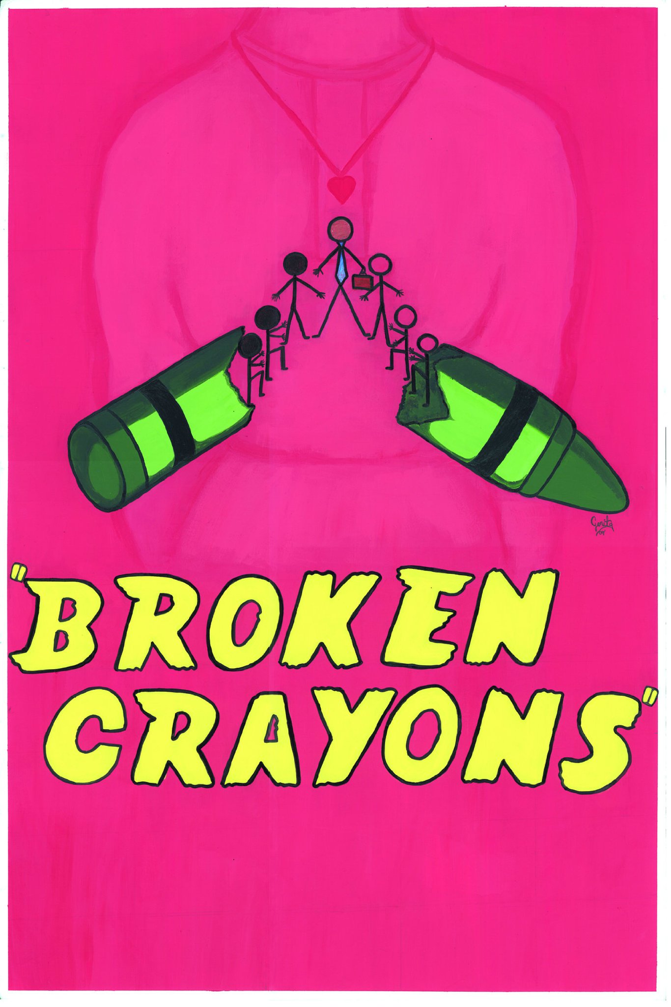 Фото - Broken Crayons: 1366x2048 / 271 Кб