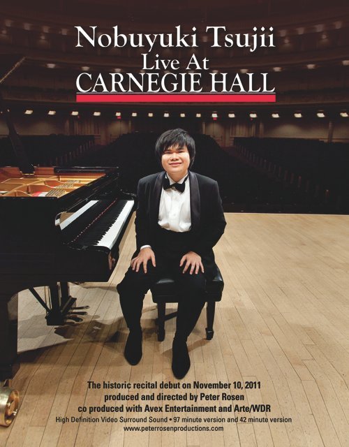 Фото - Nobuyuki Tsujii Live at Carnegie Hall: 500x640 / 65 Кб