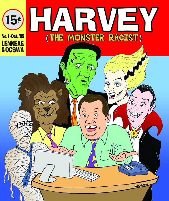 Фото - Harvey the Monster Racist: 648x769 / 133 Кб