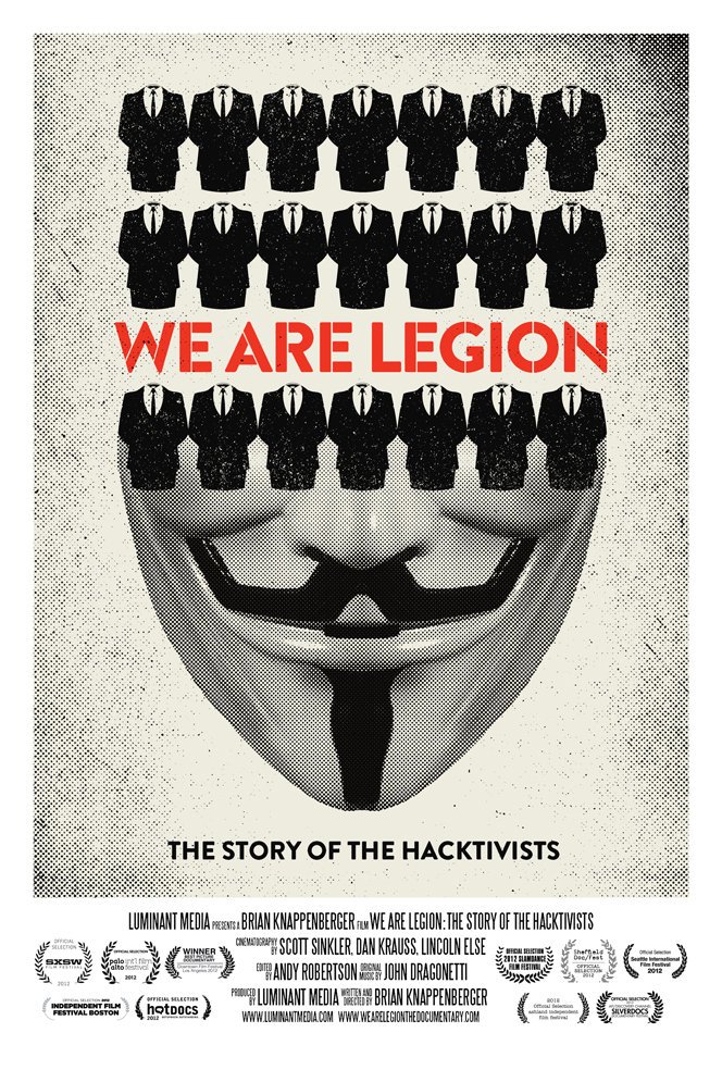 Фото - We Are Legion: The Story of the Hacktivists: 664x984 / 236 Кб