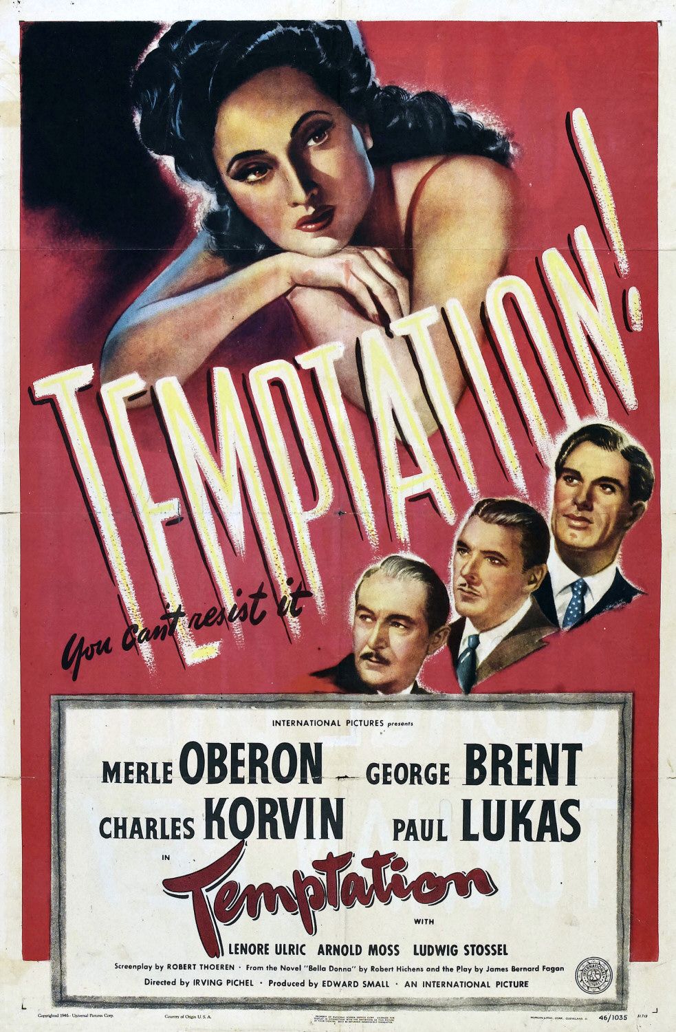 Постер - Temptation: 983x1500 / 335 Кб