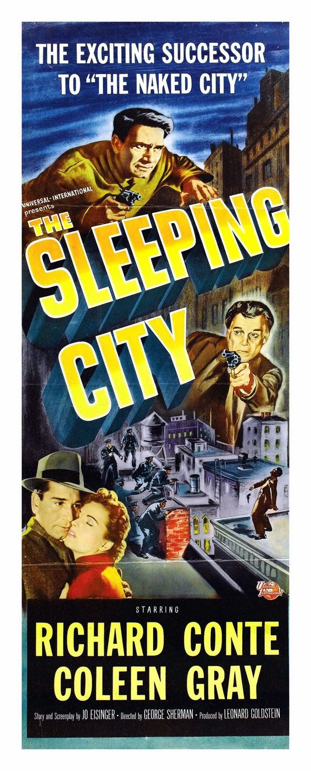 Постер - The Sleeping City: 605x1500 / 221 Кб