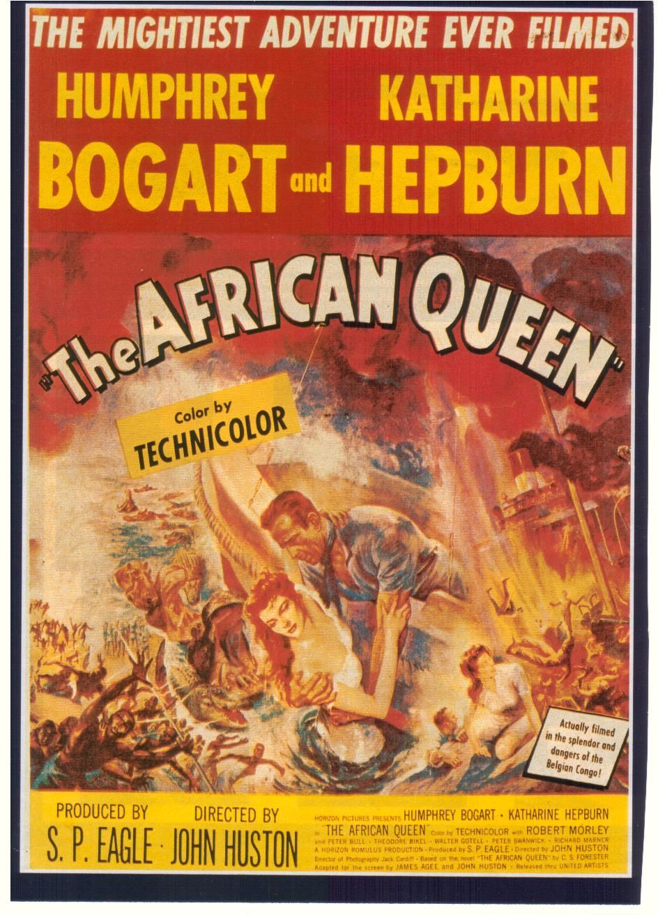 Постер - Африканская королева: 944x1312 / 247 Кб