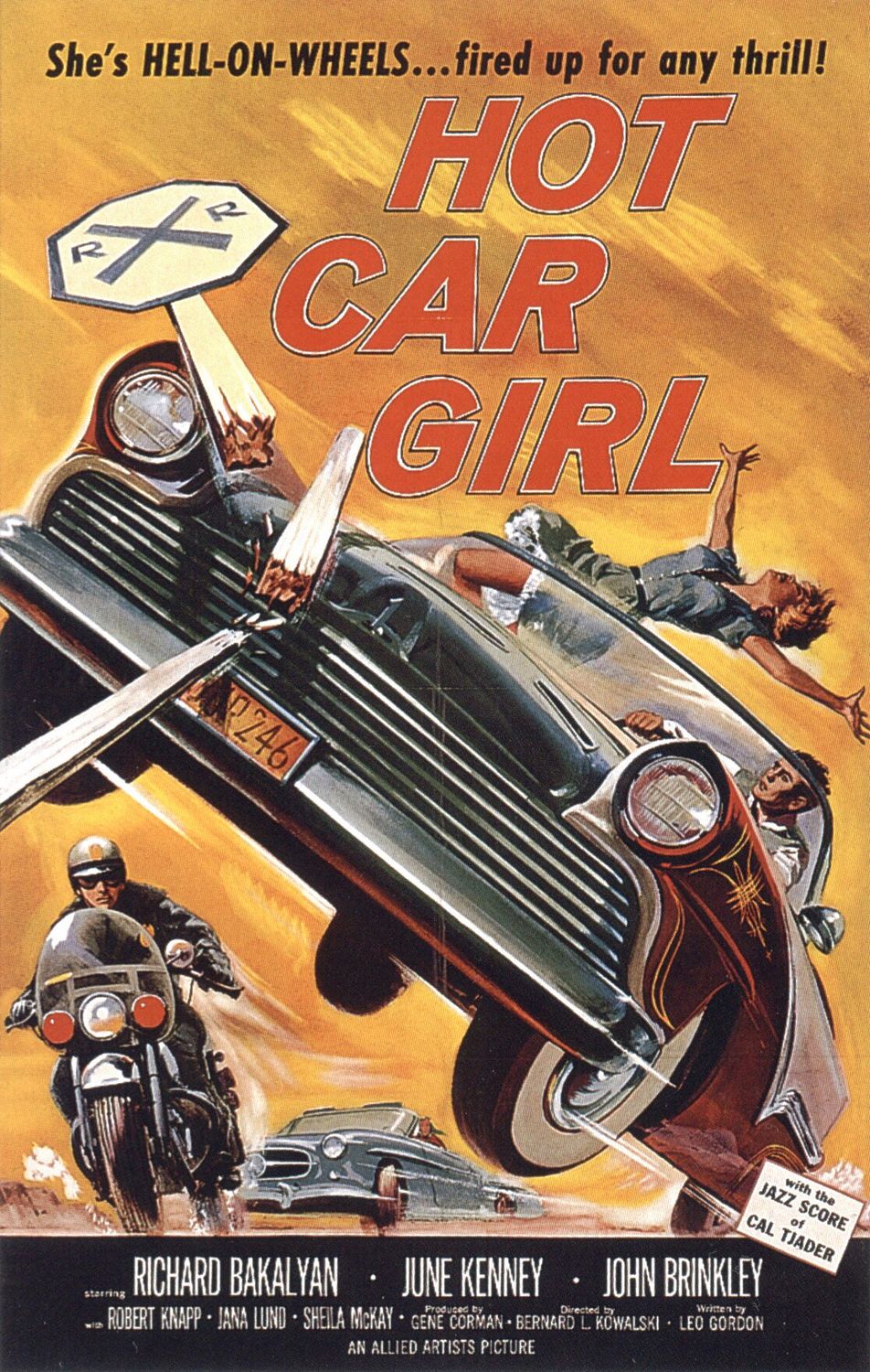 Постер - Hot Car Girl: 952x1500 / 371 Кб