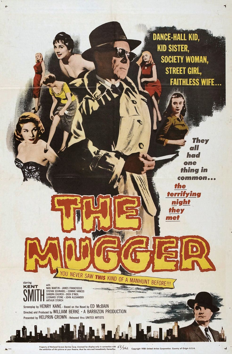 Постер - The Mugger: 985x1500 / 329 Кб