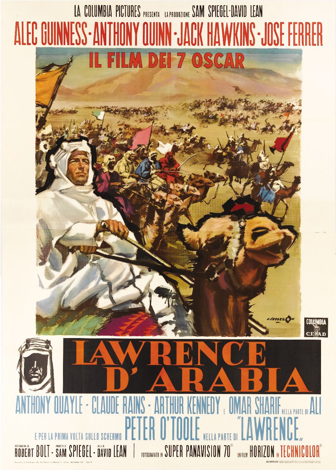 Постер - Лоуренс Аравийский: 1072x1500 / 392 Кб