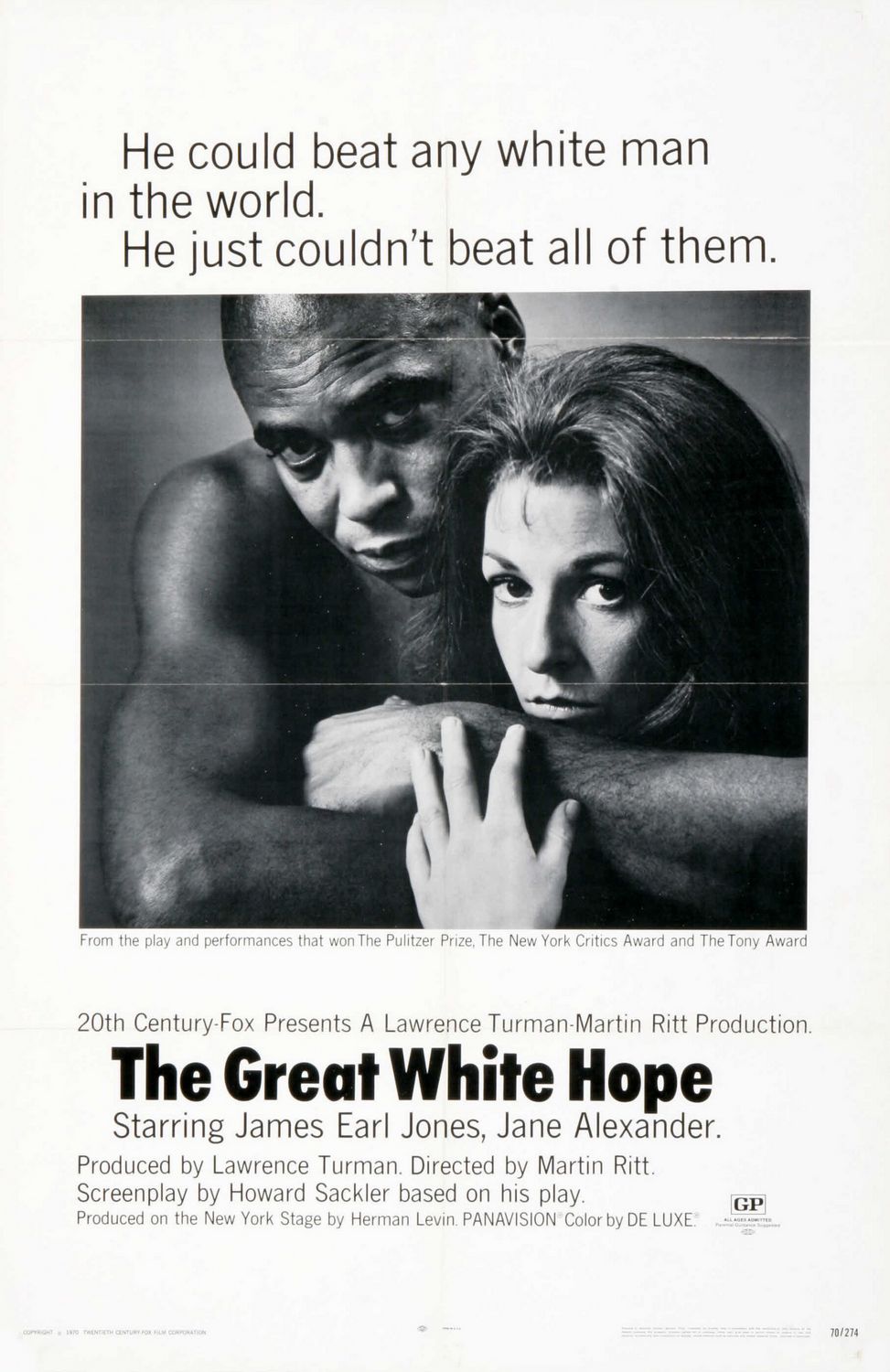 Постер - Большая белая надежда: 973x1500 / 165 Кб