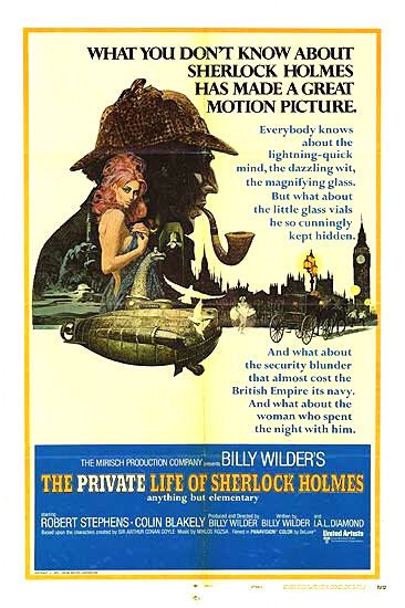Постер - Частная жизнь Шерлока Холмса: 366x550 / 57 Кб
