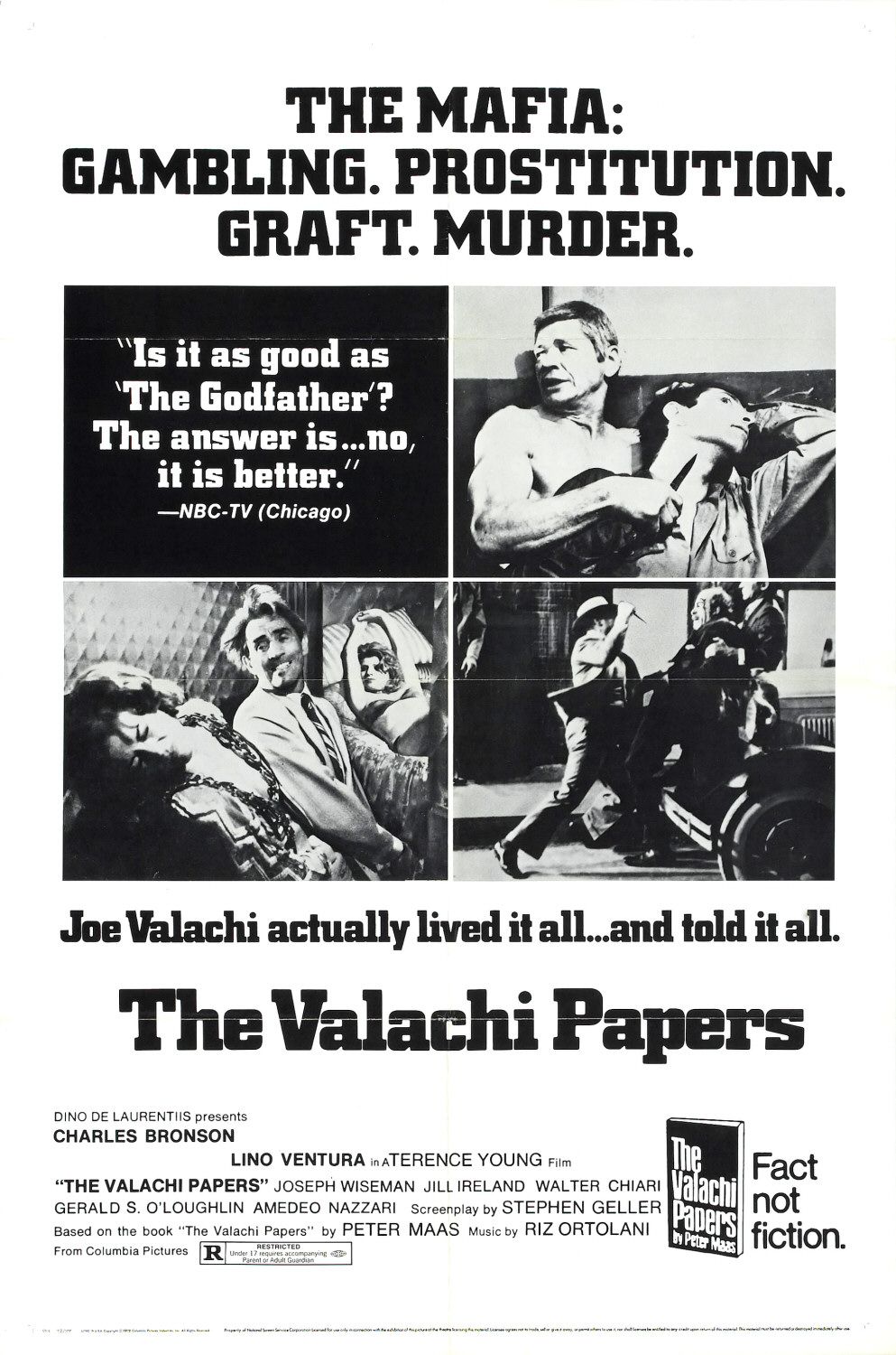 Постер - The Valachi Papers: 993x1500 / 239 Кб
