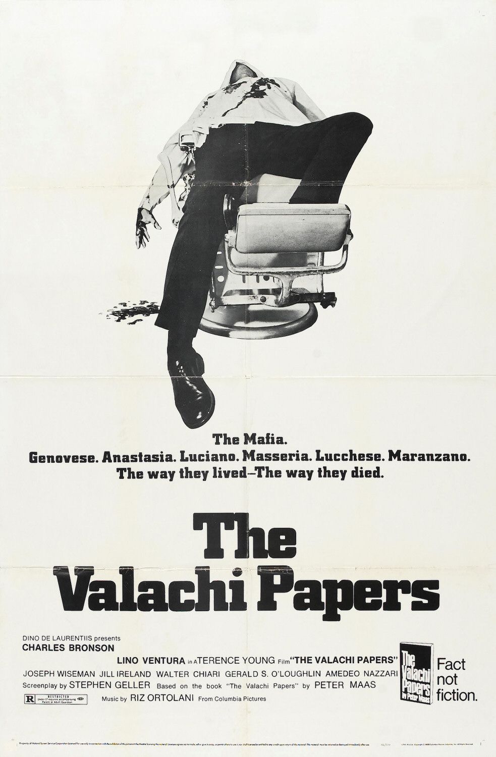 Постер - The Valachi Papers: 983x1500 / 171 Кб