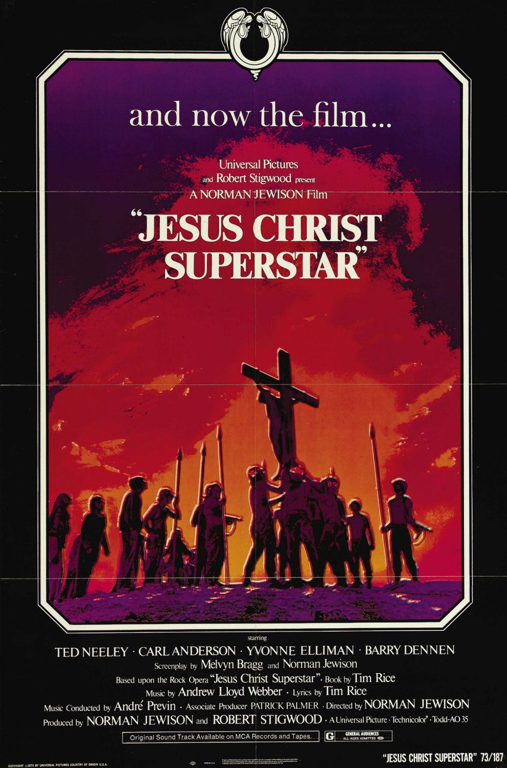 Постер - Иисус Христос - суперзвезда: 990x1500 / 237 Кб
