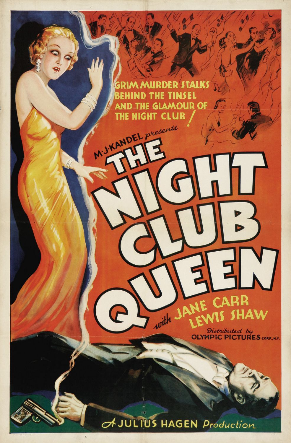Постер - The Night Club Queen: 985x1500 / 260 Кб