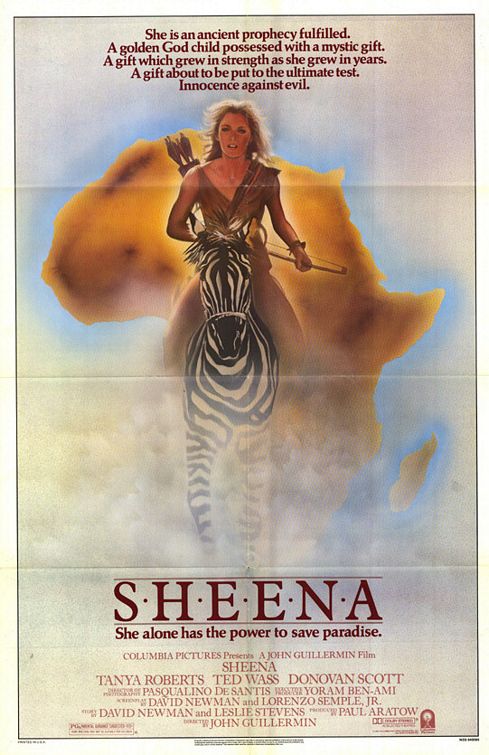 Постер - Шина — королева джунглей: 489x755 / 73 Кб