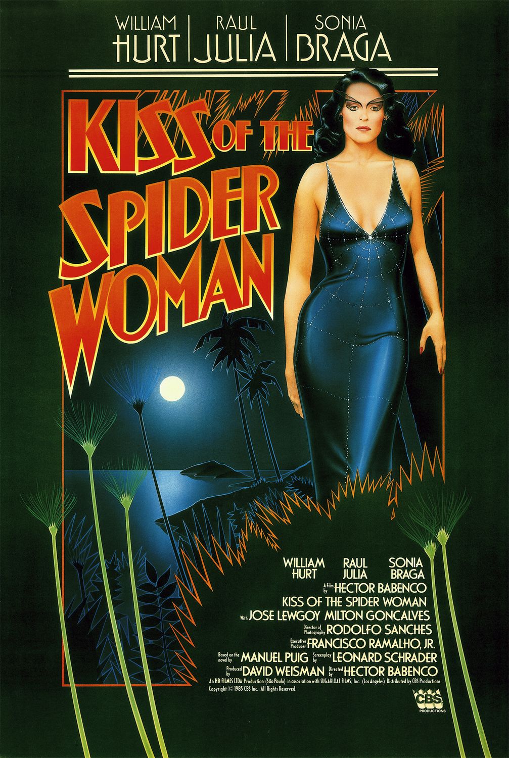 Постер - Поцелуй женщины-паука: 1007x1500 / 316 Кб