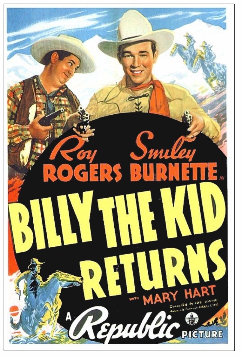 Постер - Billy the Kid Returns: 803x1183 / 172 Кб