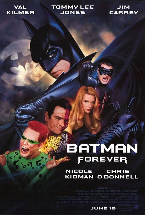Постер - Бэтмен навсегда: 510x755 / 70 Кб