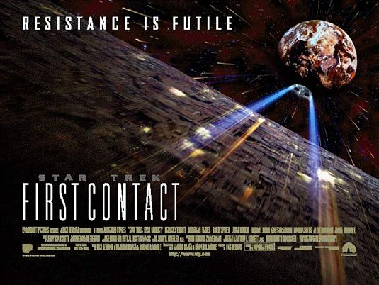 Постер - Звёздный путь 8: Первый контакт: 535x402 / 56 Кб