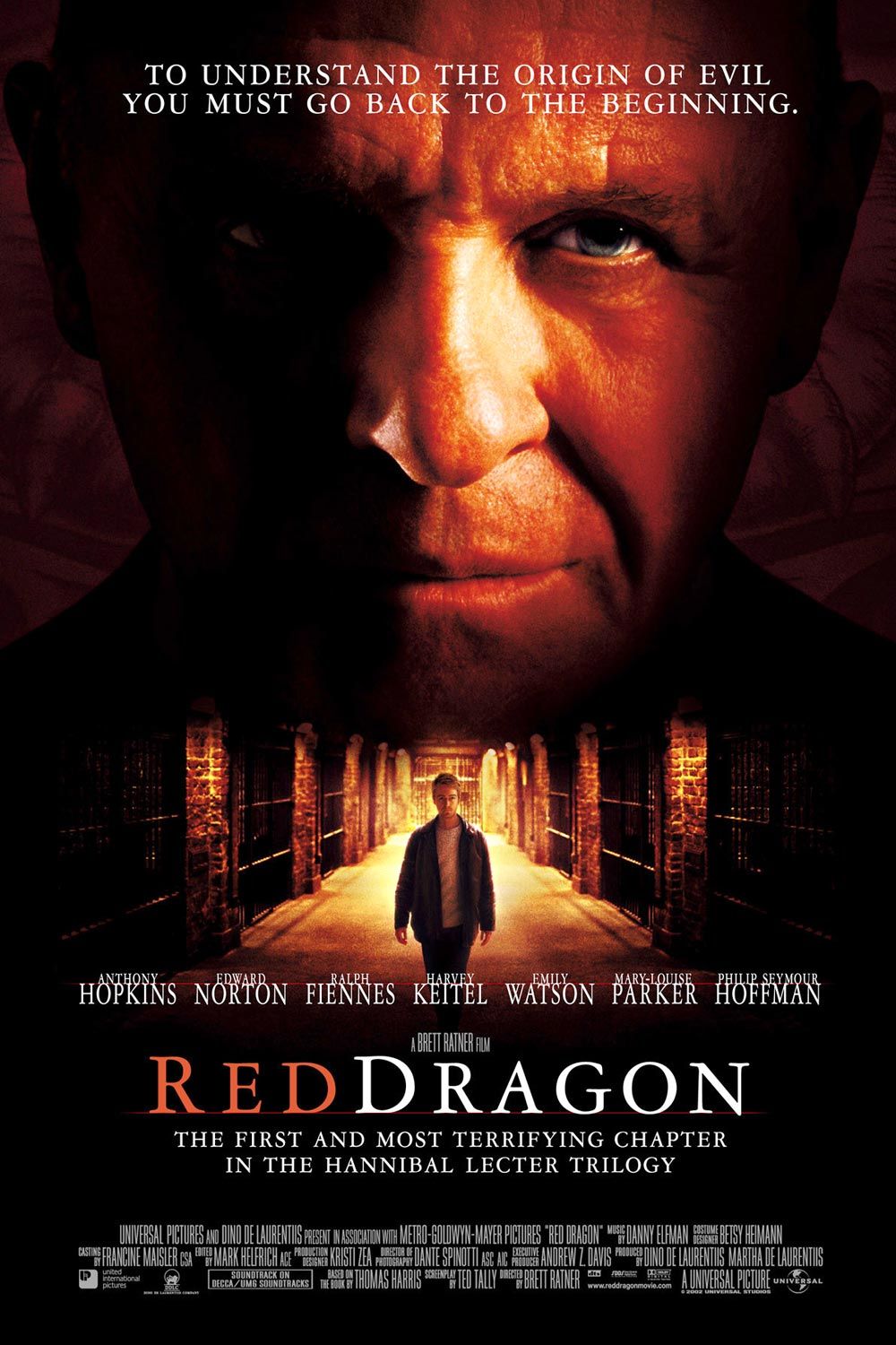Постер - Красный дракон: 1000x1500 / 197 Кб