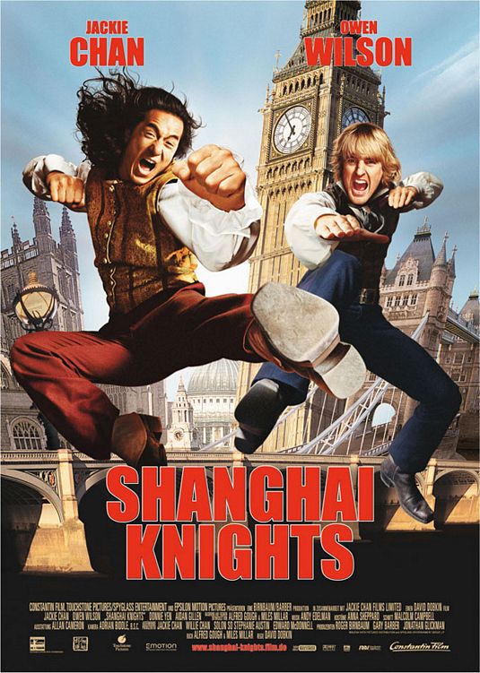 Постер - Шанхайские рыцари: 535x751 / 104 Кб