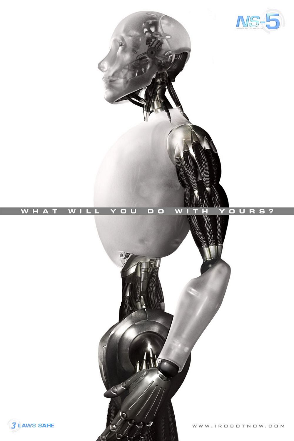 Постер - Я, робот: 1000x1500 / 135 Кб