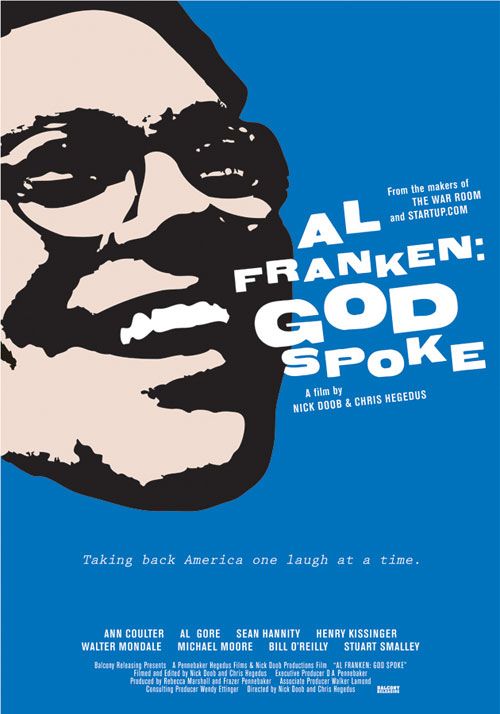 Постер - Al Franken: God Spoke: 500x714 / 50 Кб