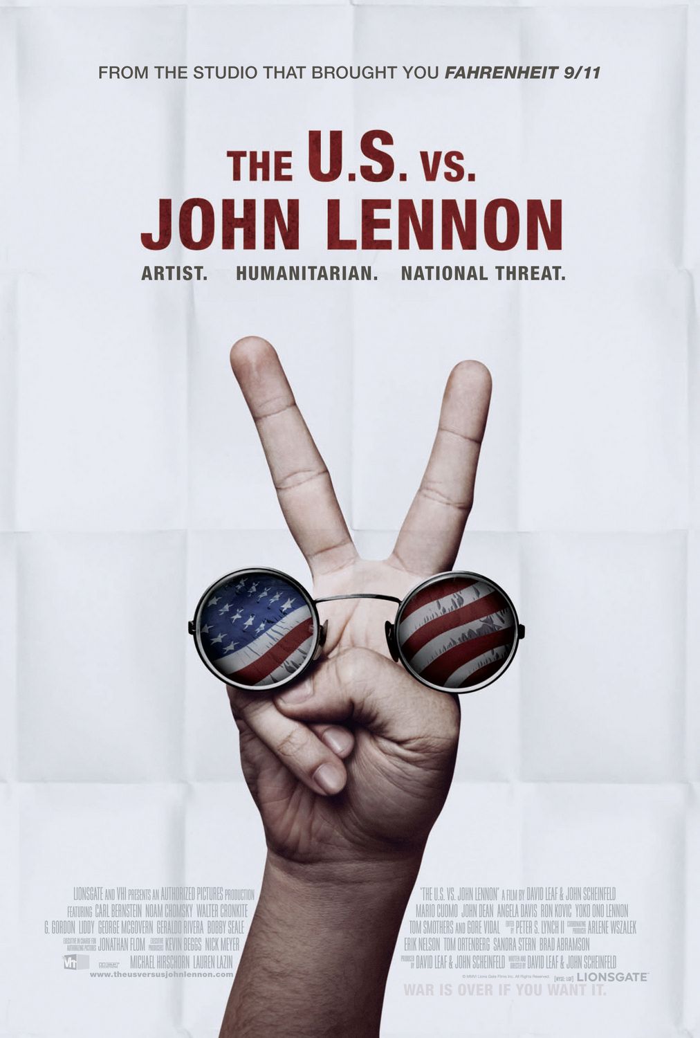 Постер - США против Джона Леннона: 1012x1500 / 152 Кб