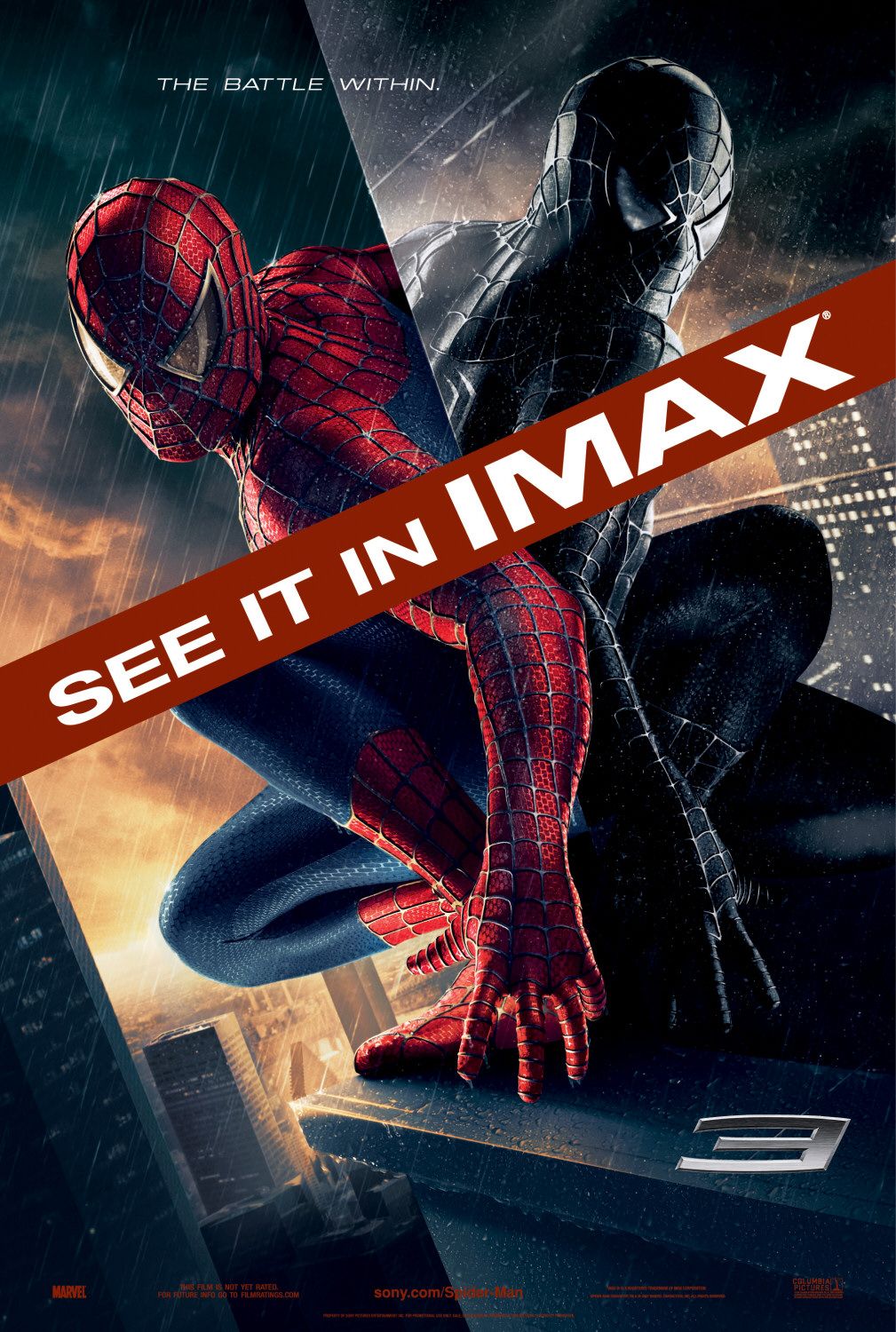 Постер - Человек-паук 3: Враг в отражении: 1009x1500 / 305 Кб