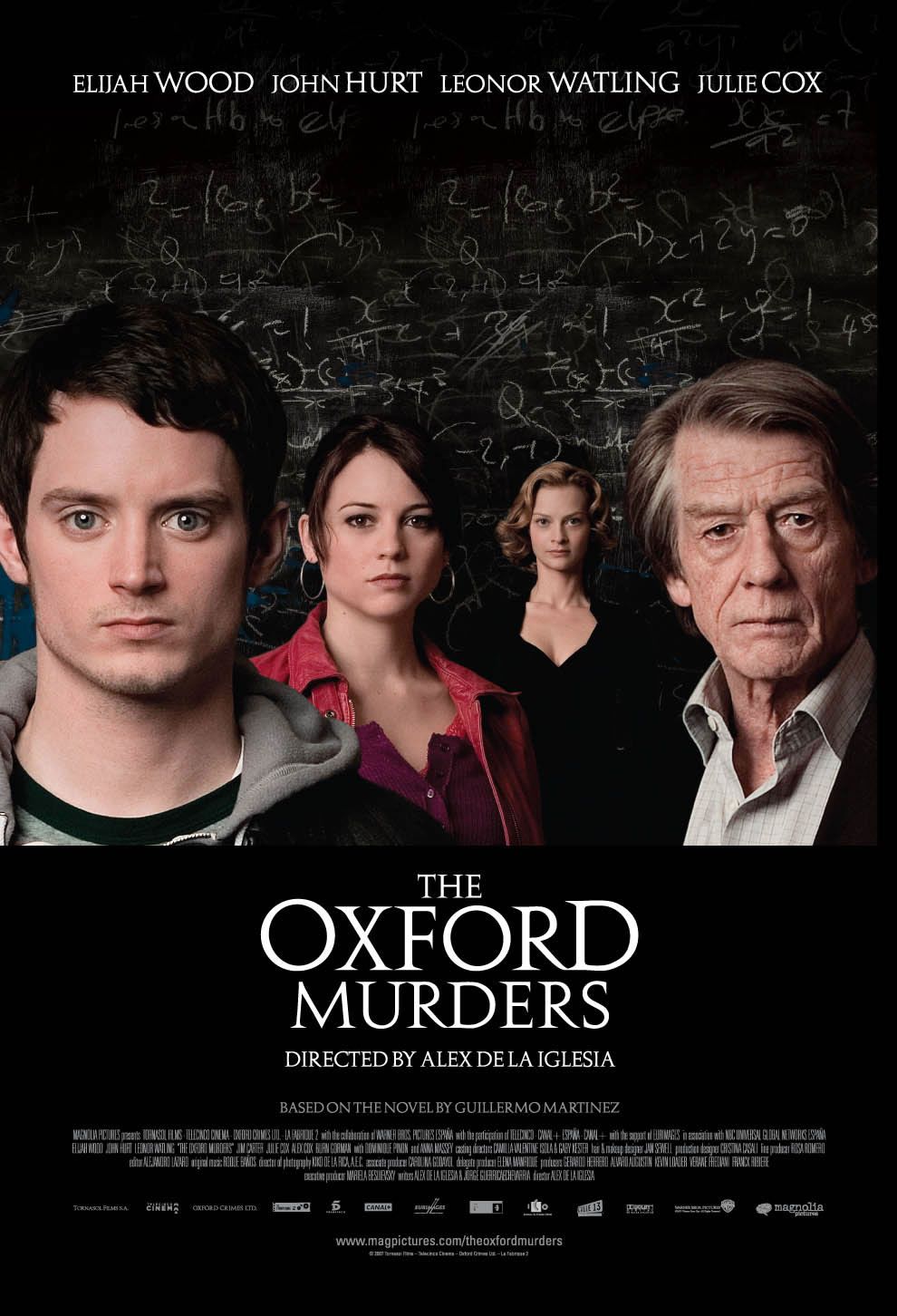 Постер - Оксфордские убийства: 990x1452 / 166 Кб