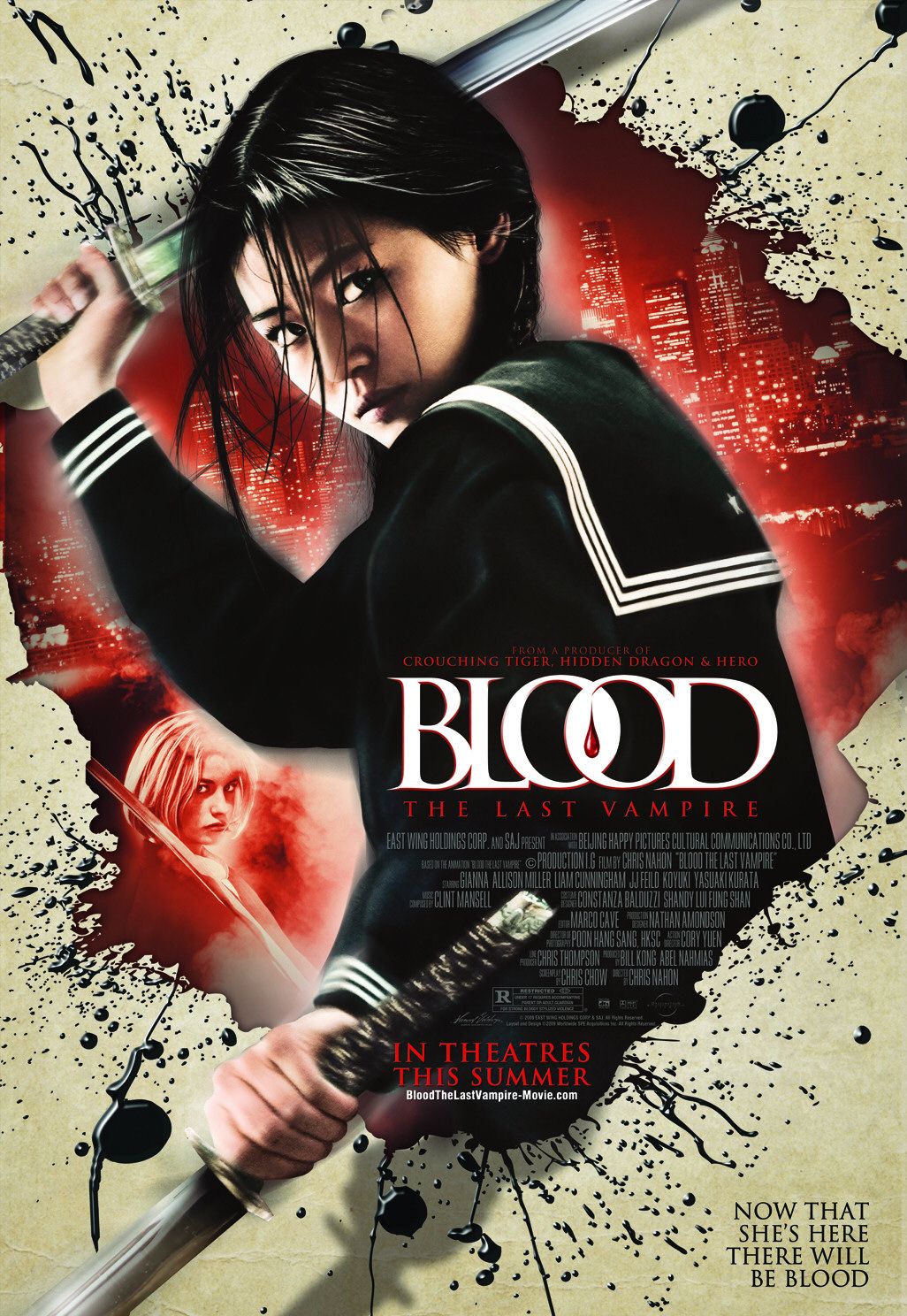 Постер - Кровь: Последний вампир: 1026x1488 / 355 Кб