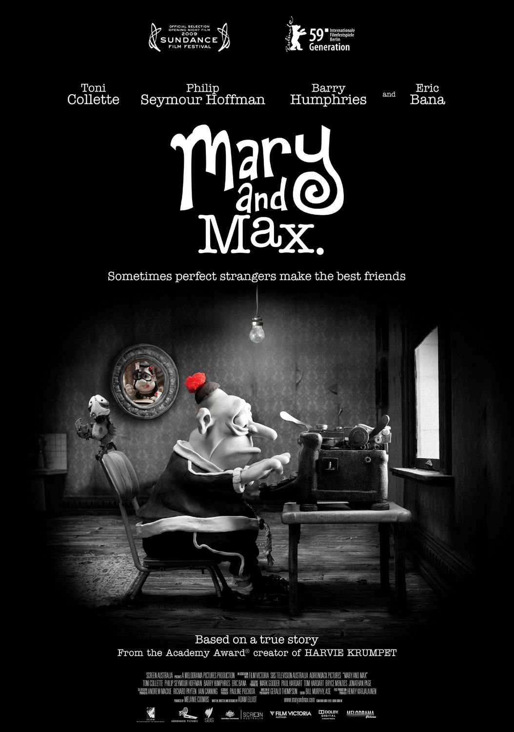 Постер - Мэри и Макс: 1054x1500 / 166 Кб