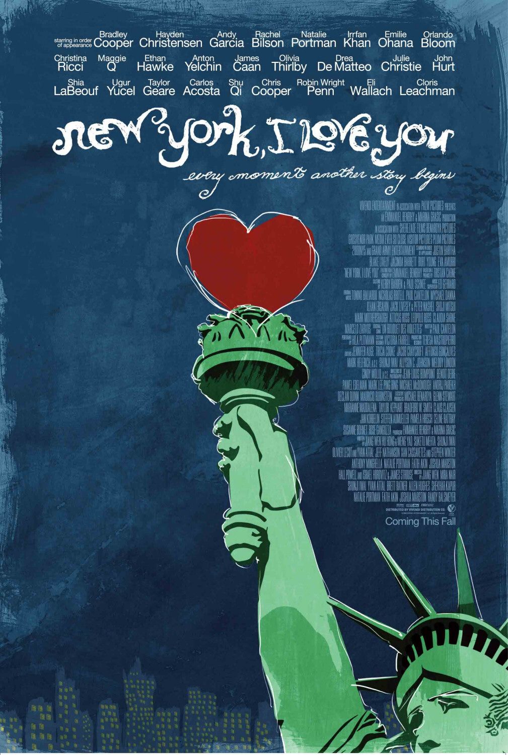 Постер - Нью-Йорк, я люблю тебя: 1009x1500 / 272 Кб
