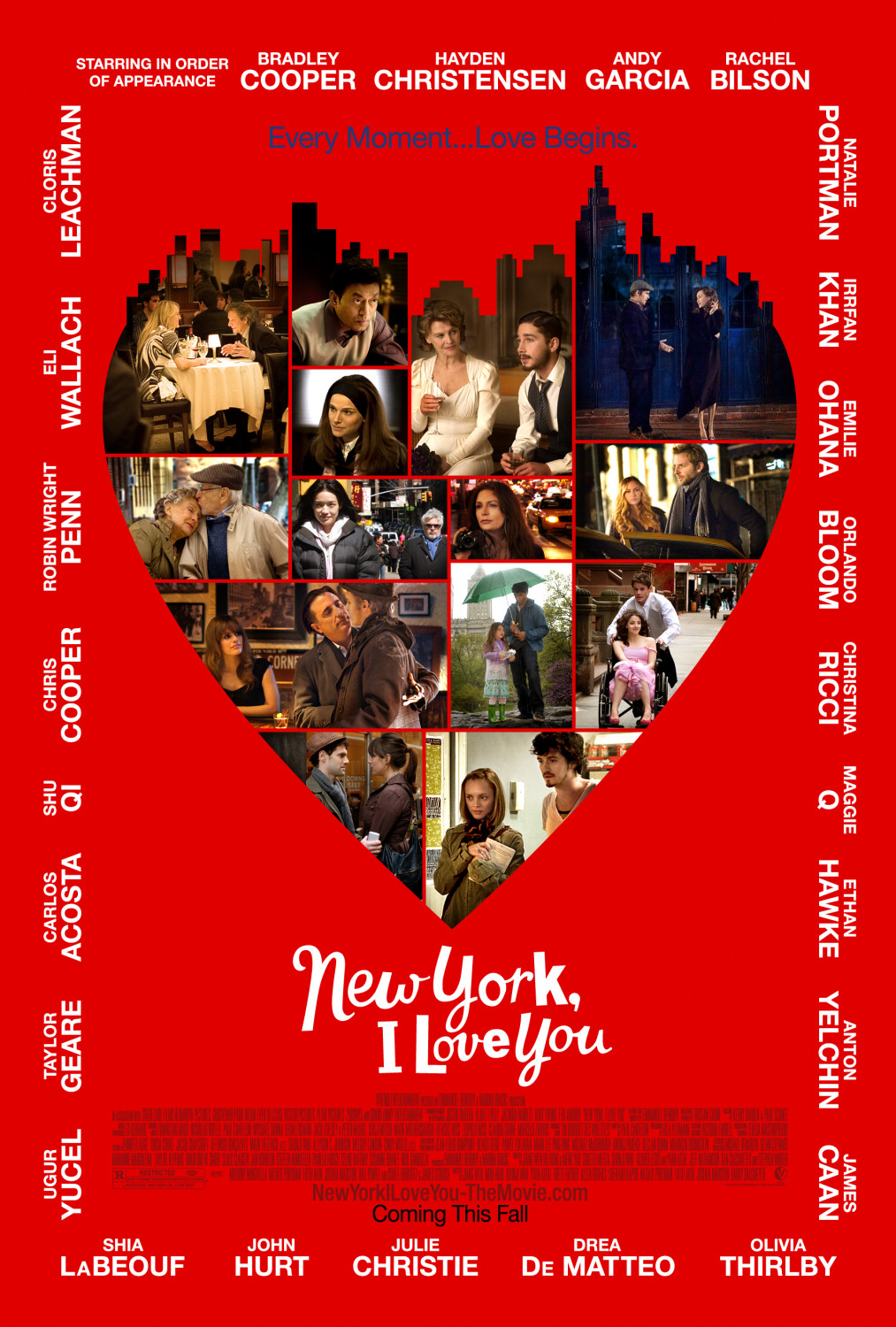 Постер - Нью-Йорк, я люблю тебя: 1013x1500 / 478 Кб