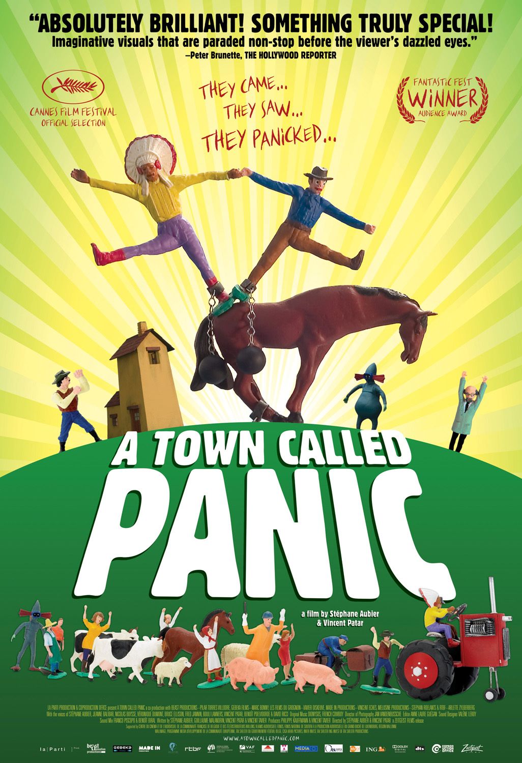 Постер - A Town Called Panic: 1026x1500 / 265 Кб