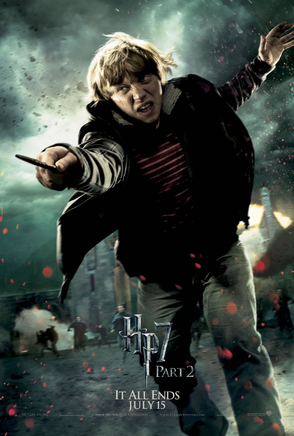 Постер - Гарри Поттер и Дары Смерти: Часть 2: 1012x1500 / 208 Кб