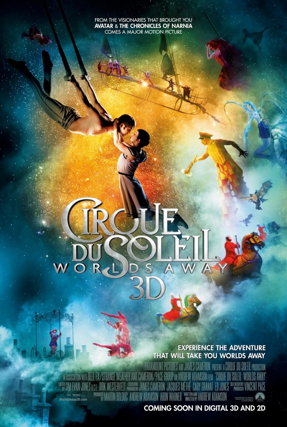Постер - Cirque du Soleil: Сказочный мир в 3D: 1010x1500 / 367.78 Кб