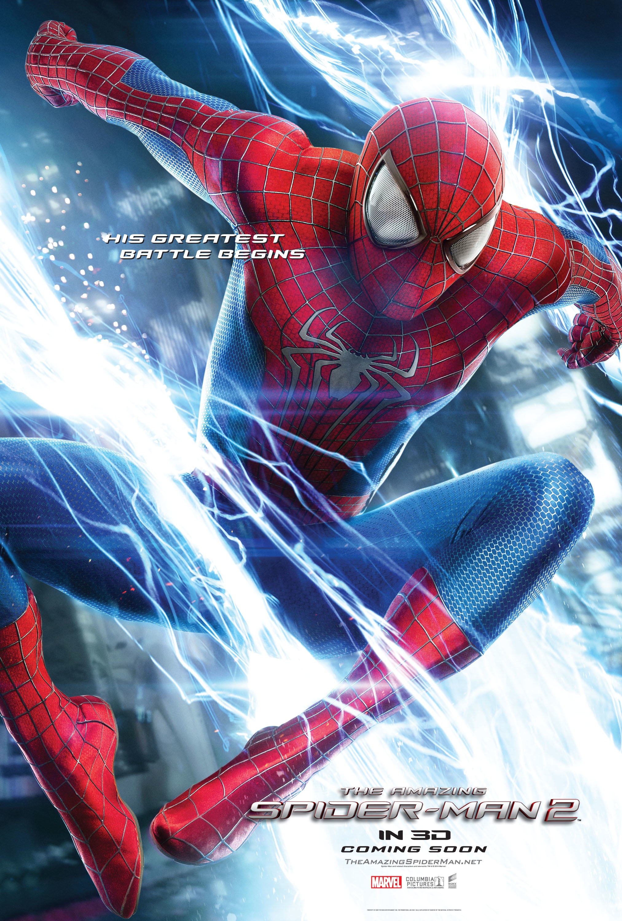 Постер - Новый Человек-паук: Высокое напряжение: 2025x3000 / 1842.22 Кб