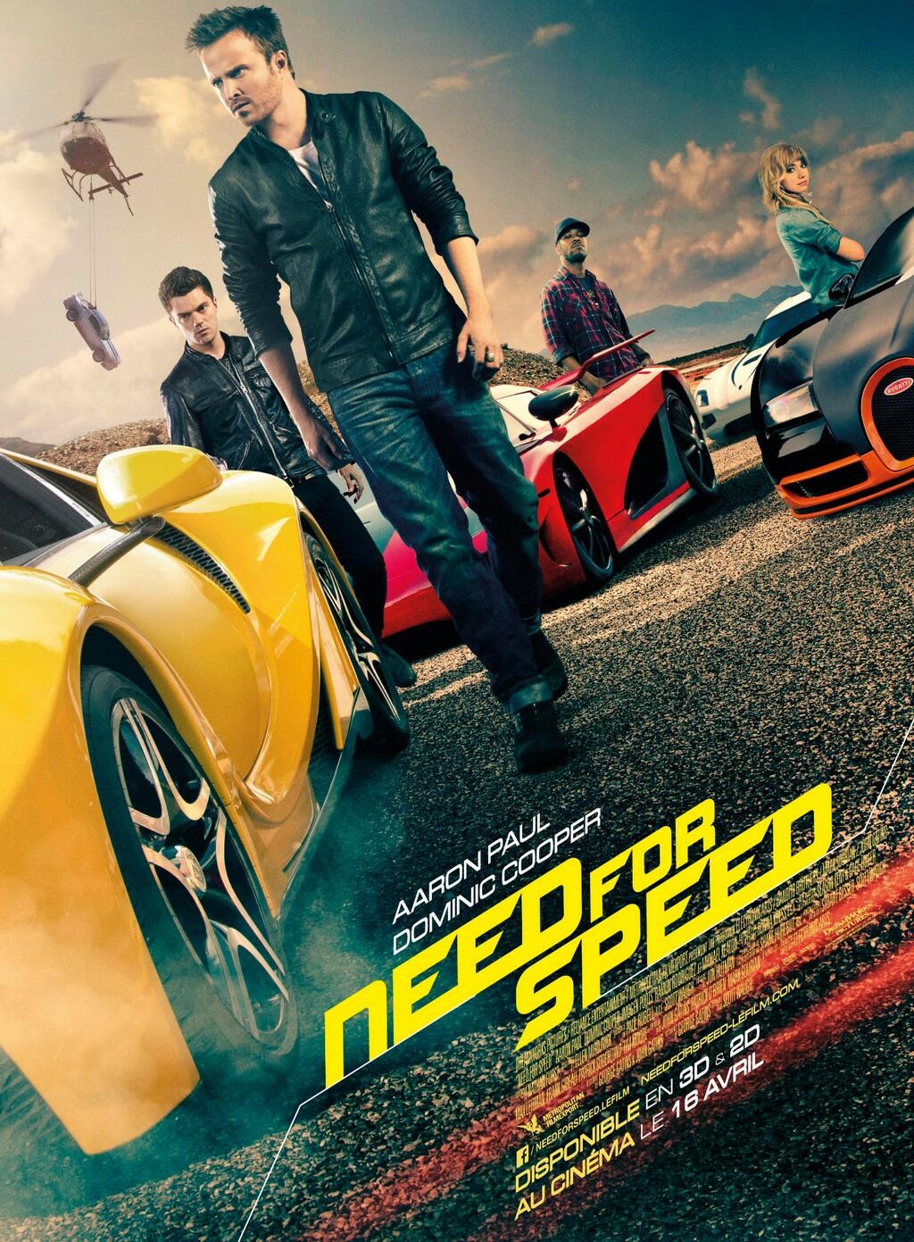 Постер - Need for Speed: Жажда скорости: 1024x1391 / 450 Кб