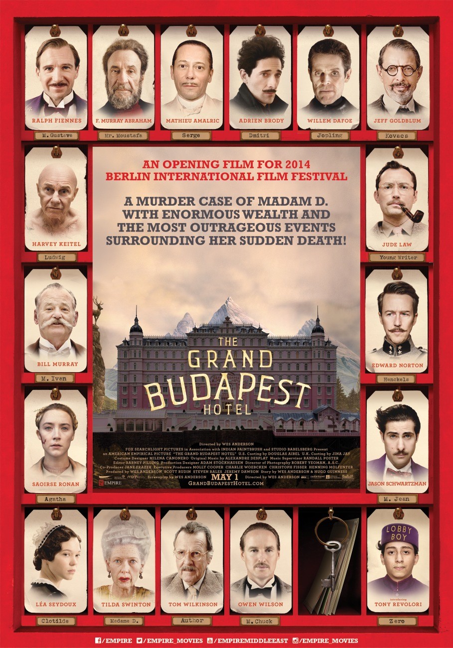 Постер - Отель «Гранд Будапешт»: 909x1301 / 374 Кб